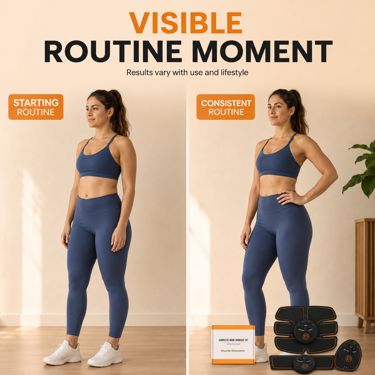 Women's Abs & Booty Full Set Shaping Trainer for Home Workout