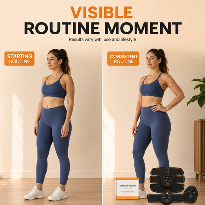 Women's Abs & Booty Full Set Shaping Trainer for Home Workout