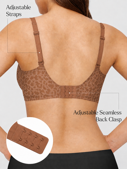 Seamless Deep V Push-Up Wireless Bra 3.0