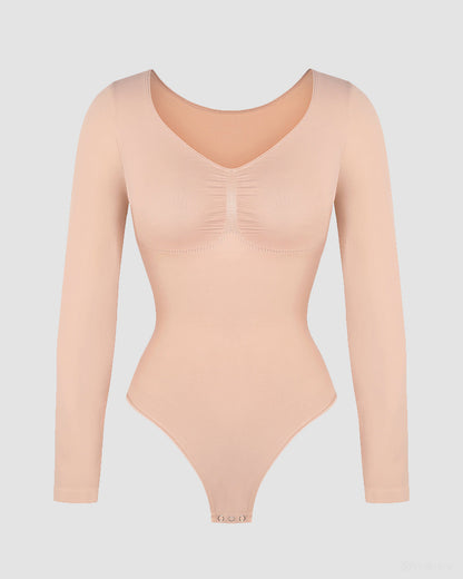 Long Sleeve Shaping Bodysuit