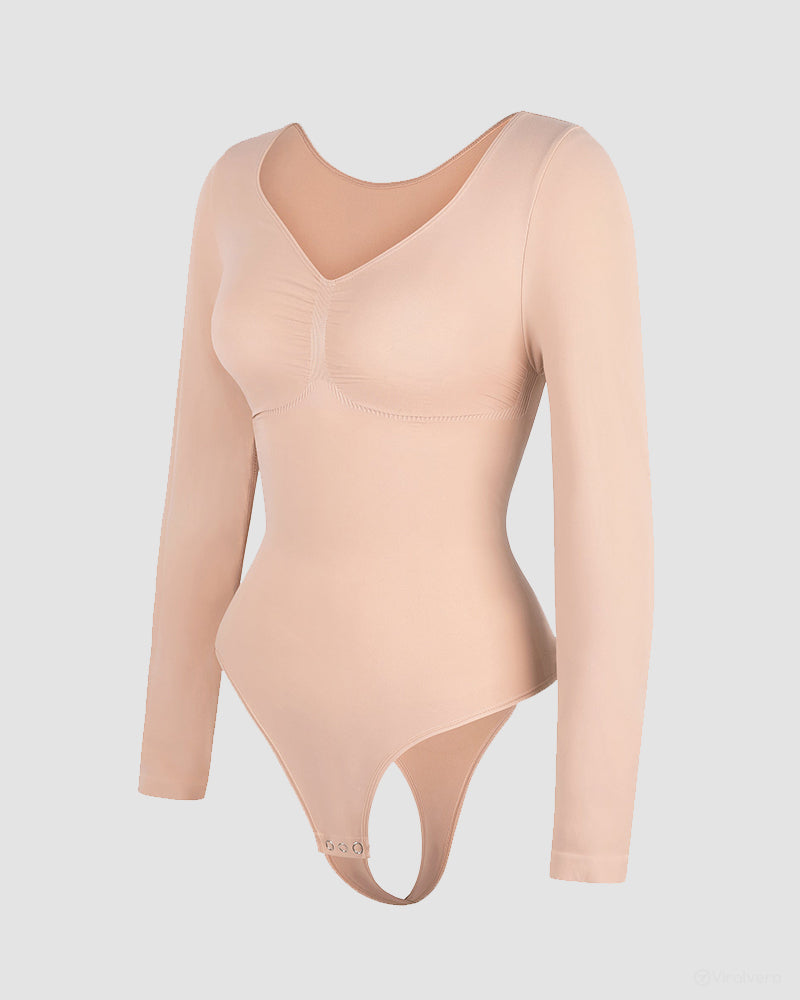 Long Sleeve Shaping Bodysuit