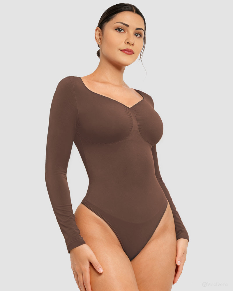 Long Sleeve Shaping Bodysuit