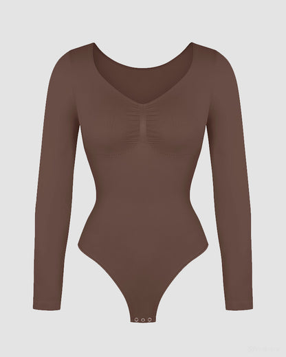 Long Sleeve Shaping Bodysuit