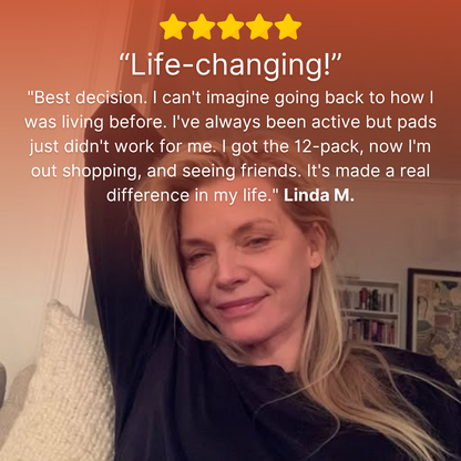 ViralVera 100% Leak-Proof Underwear That Won't Let You Down for Women 60+ (4-Pack)