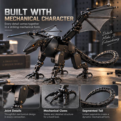 ⚡DragonMorph – Egg to Dragon Transforming Mechanical Toy
