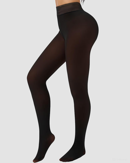 Translucent Fleece Lined Tights