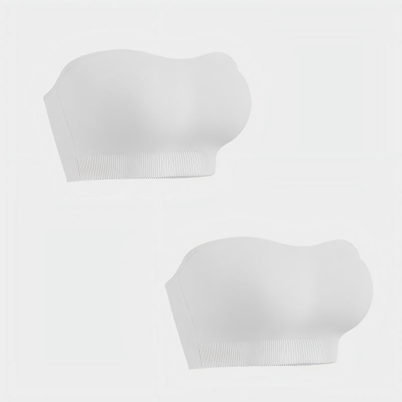 Non-Slip Bandeau Seamless Wireless Strapless Bra