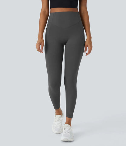 High Waisted Tummy Control Shaping Training Leggings