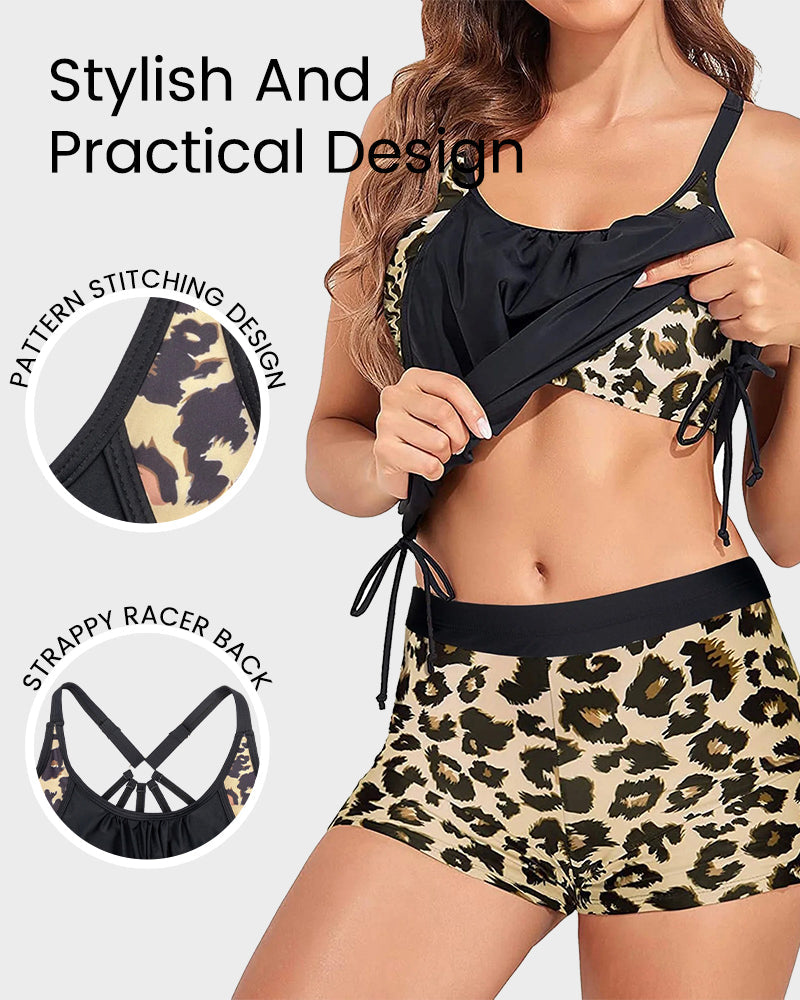 Two-Piece Tankini Swimsuit