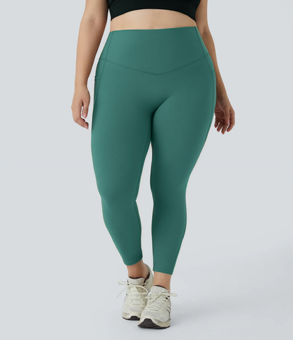 BOGO🔥 High Waisted Tummy Control Shaping Training Leggings Plus size 2.0