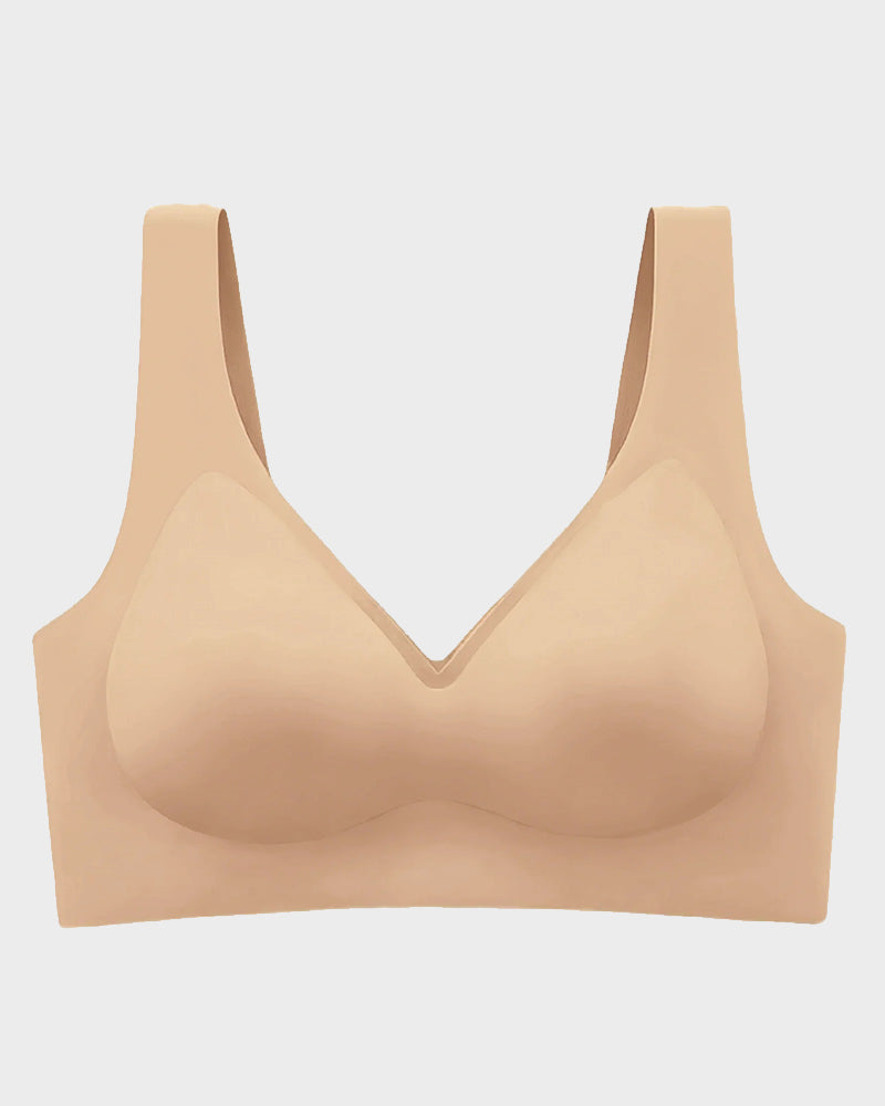 Seamless Wireless Everyday Bra – Comfy Full Coverage Fit