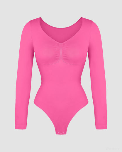 Long Sleeve Shaping Bodysuit