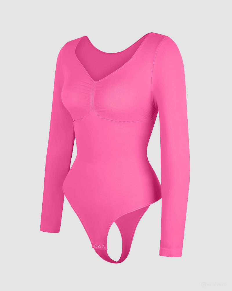 Long Sleeve Shaping Bodysuit