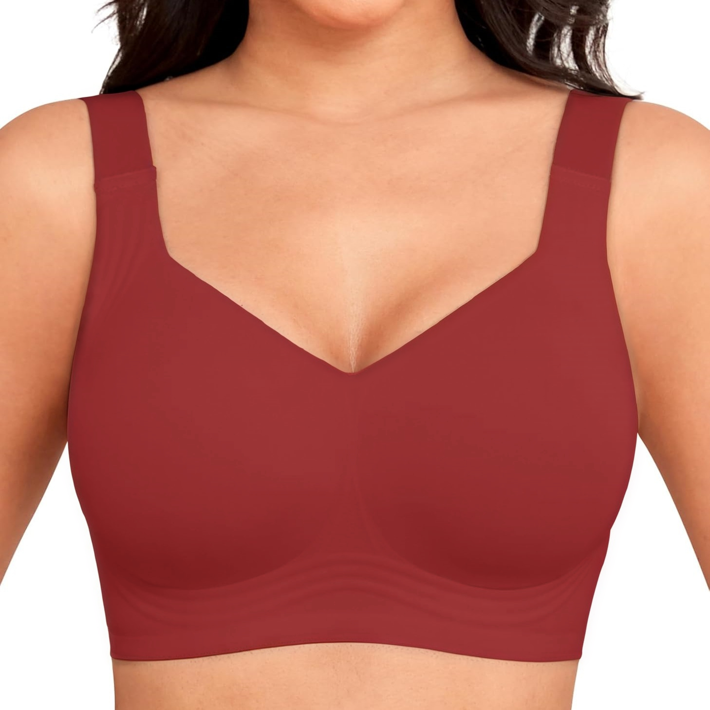 Comfortable Wireless Full Coverage Jelly Smoothing Bra