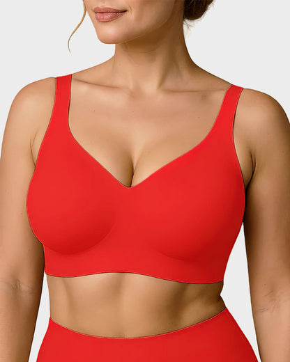 Seamless Wireless Everyday Bra – Comfy Full Coverage Fit