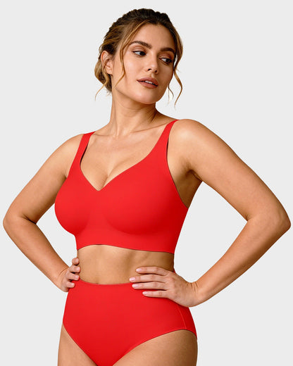 Seamless Wireless Everyday Bra – Comfy Full Coverage Fit