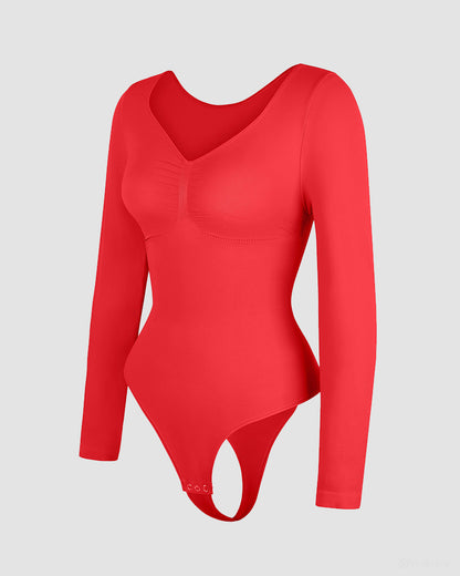 Long Sleeve Shaping Bodysuit