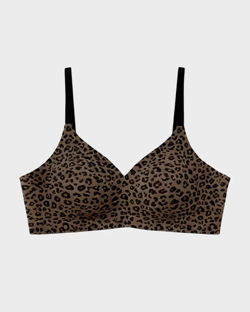 Women Comfortable Push Up Wireless Seamless Full Coverage Jelly Bra