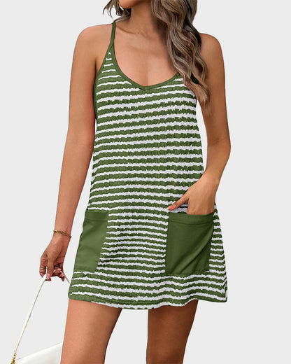 Women's Summer Sleeveless Mini Dress