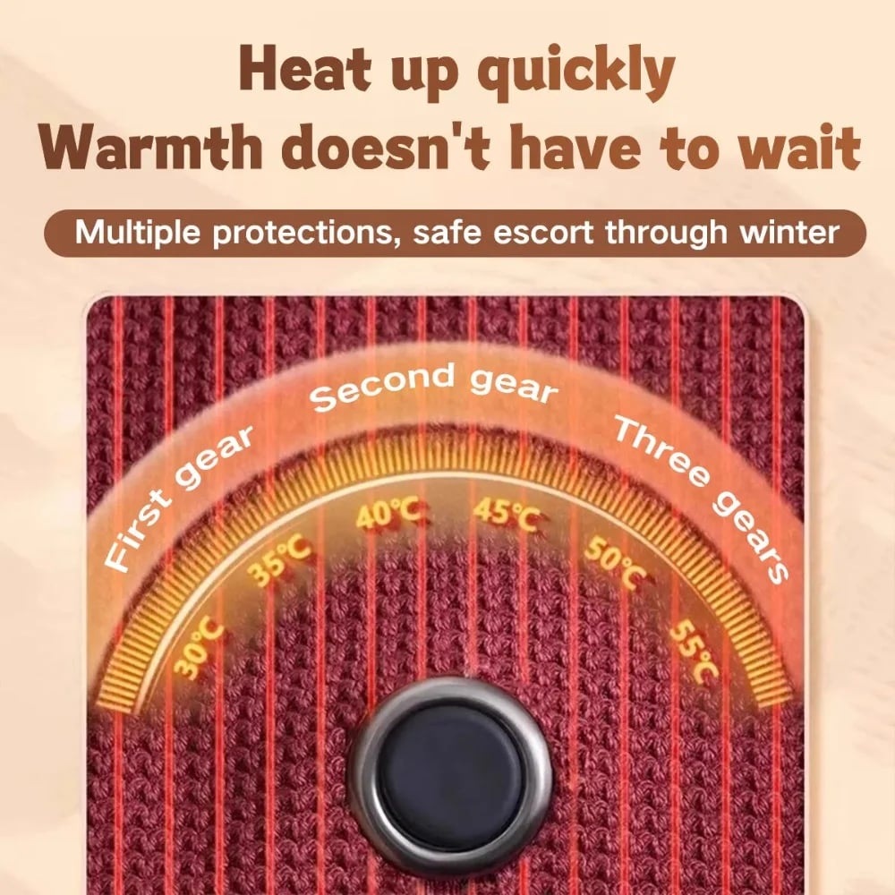 ❄️Heated Wearable Blanket – Stay Warm at Your Desk Without Bulky Layers 🔥