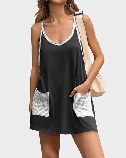 Women's Summer Sleeveless Mini Dress