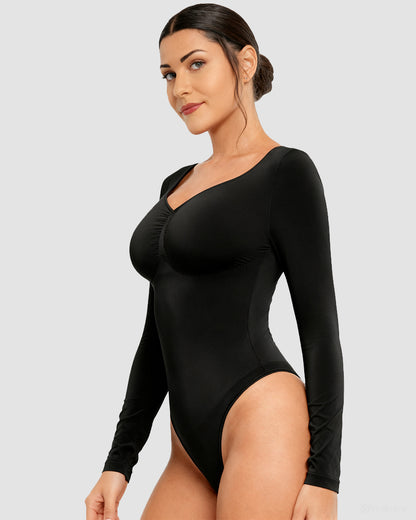 Long Sleeve Shaping Bodysuit