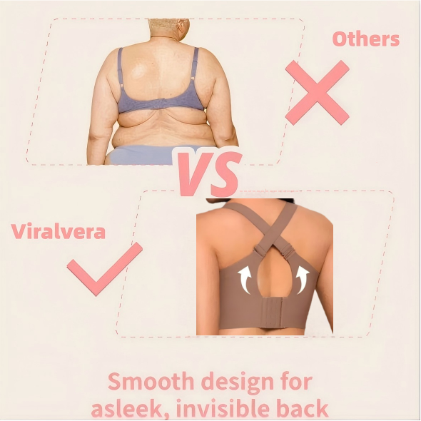 Comfortable Wireless Full Coverage Smoothing Lift Bra