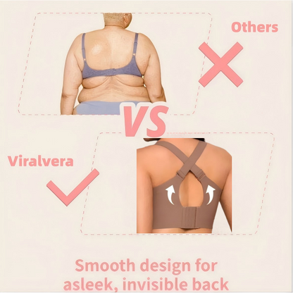Comfortable Wireless Full Coverage Smoothing Lift Bra