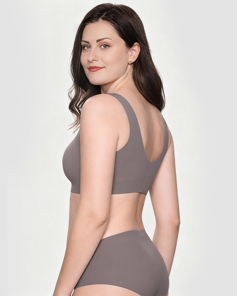 Cooling Wire-Free Antibacterial Minimizer Bra