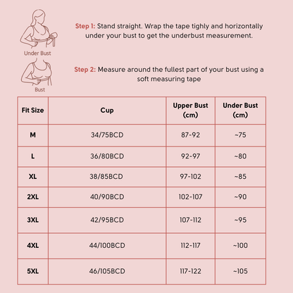 Widened Lifting Non Slip Shoulder Strap Bra