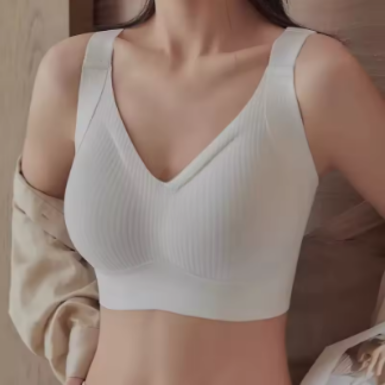 Widened Lifting Non Slip Shoulder Strap Bra