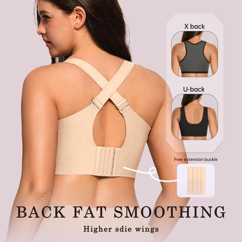 Comfortable Wireless Full Coverage Smoothing Lift Bra