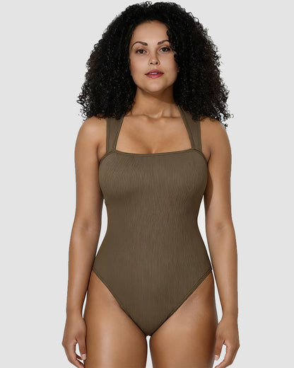 Sleeveless Tummy Control Tank Tops Bodysuits