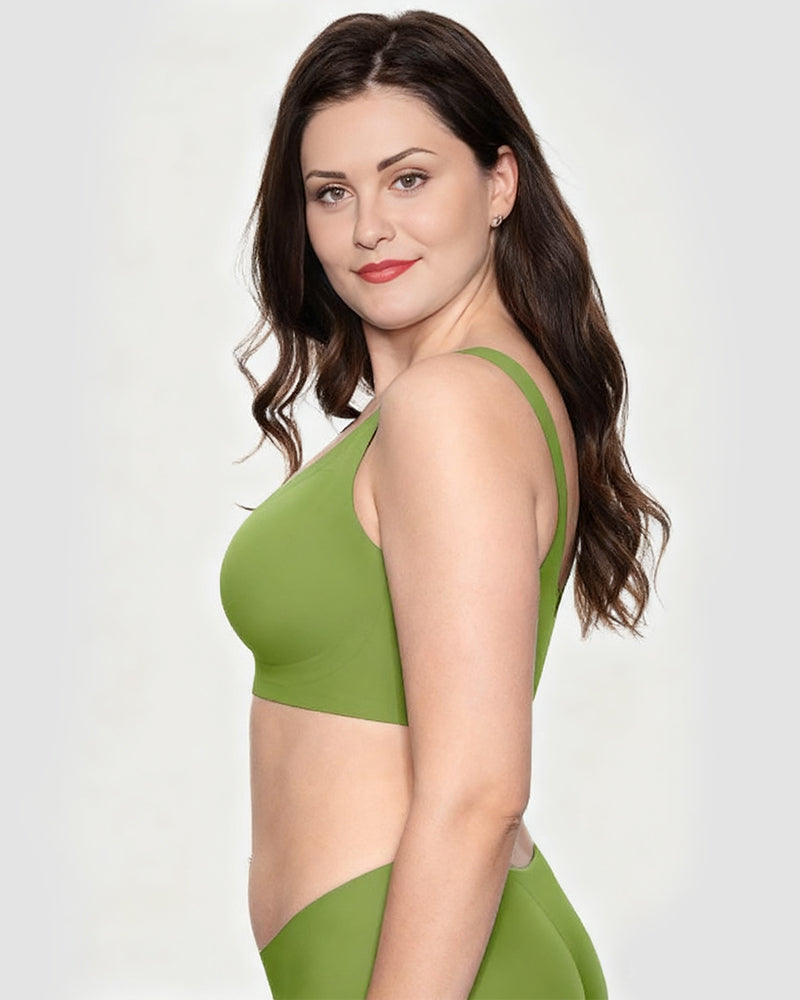 Cooling Wire-Free Antibacterial Minimizer Bra