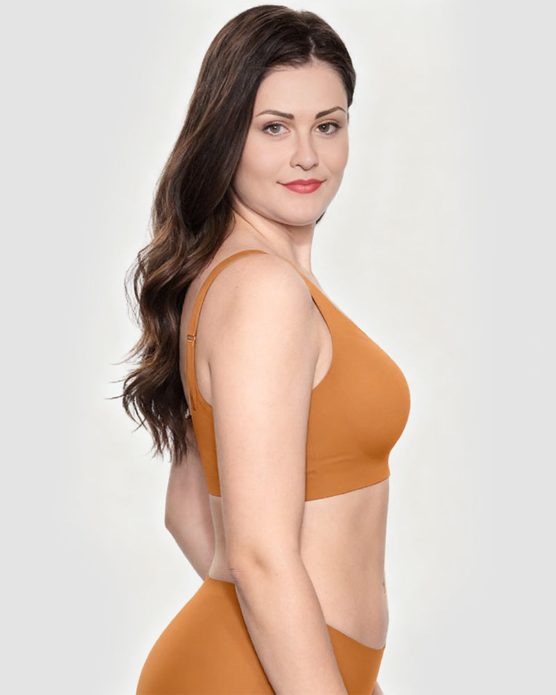 Cooling Wire-Free Antibacterial Minimizer Bra