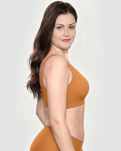 Cooling Wire-Free Antibacterial Minimizer Bra