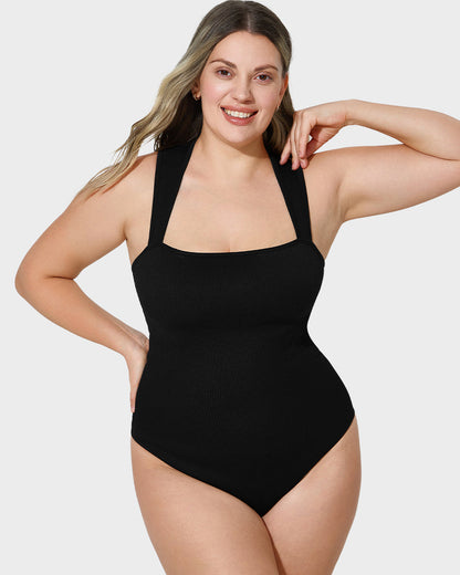 Sleeveless Tummy Control Tank Tops Bodysuits