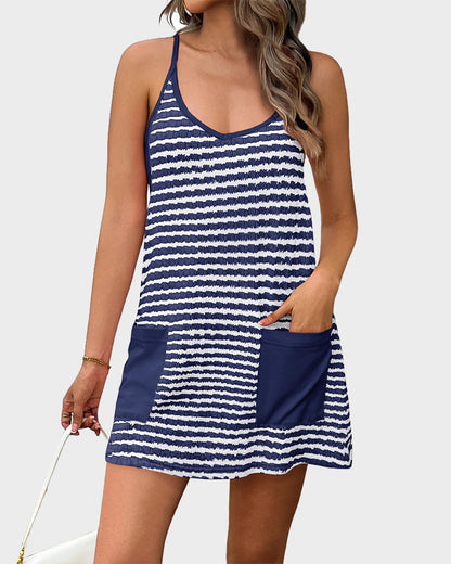 Women's Summer Sleeveless Mini Dress