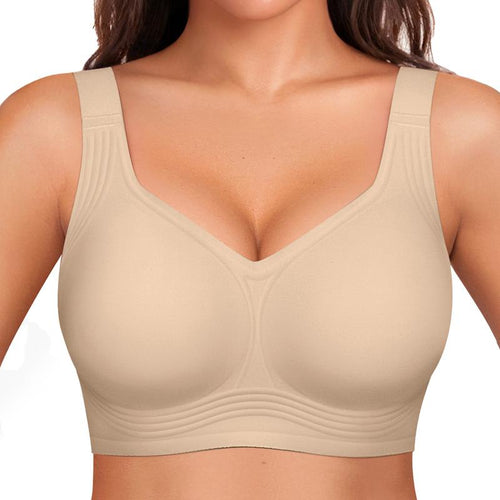Comfortable Wireless Full Coverage Jelly Smoothing Bra