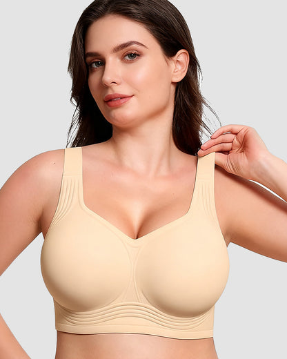 Comfortable Wireless Full Coverage Jelly Smoothing Bra 2.0
