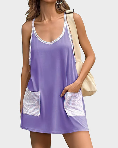 Women's Summer Sleeveless Mini Dress