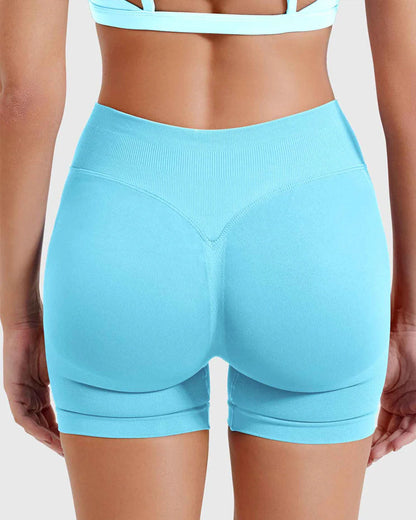 Scrunch Butt Lifting Seamless Workout Shorts for Women