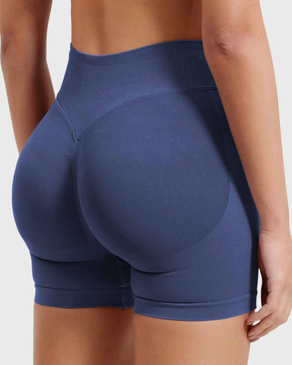 Scrunch Butt Lifting Seamless Workout Shorts for Women
