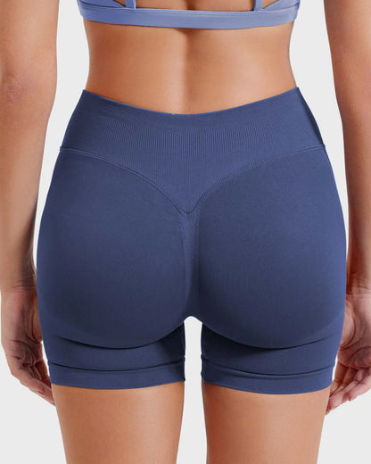 Scrunch Butt Lifting Seamless Workout Shorts for Women