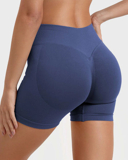 Scrunch Butt Lifting Seamless Workout Shorts for Women