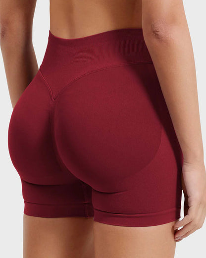 Scrunch Butt Lifting Seamless Workout Shorts for Women