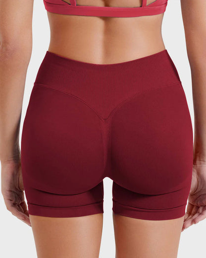 Scrunch Butt Lifting Seamless Workout Shorts for Women