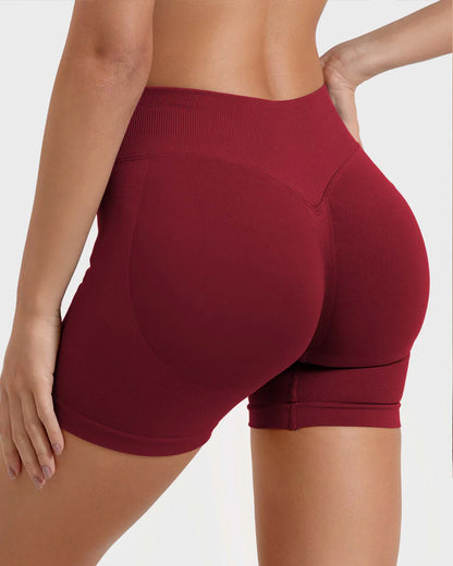 Scrunch Butt Lifting Seamless Workout Shorts for Women