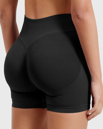 Scrunch Butt Lifting Seamless Workout Shorts for Women