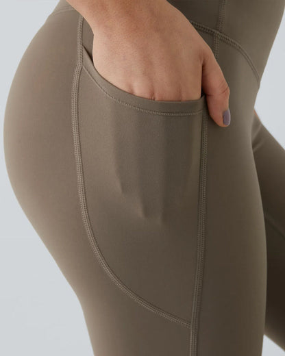 High Waisted Tummy Control Shaping Training Leggings (2 Pack)